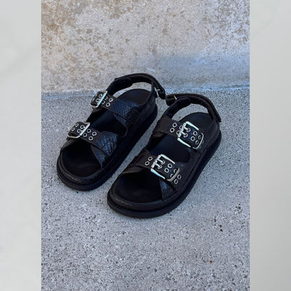 COPENHAGEN SHOES AS I WAS L. Sandalen 004 Dark brown