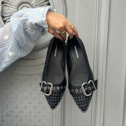 COPENHAGEN SHOES AS THE MOVE BLK Ballerinas 0001 BLACK