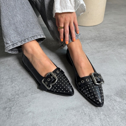 COPENHAGEN SHOES AS THE MOVE BLK Ballerinas 0001 BLACK