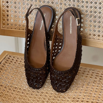 COPENHAGEN SHOES AS THE SEA Ballerinas 0012 BROWN