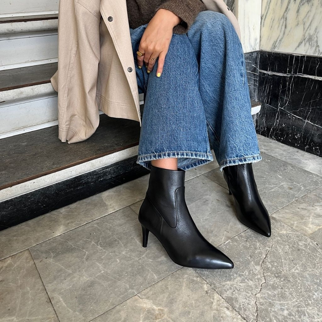 COPENHAGEN SHOES AS YOU FEEL IT Laarzen 0001 BLACK