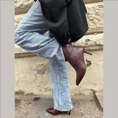 COPENHAGEN SHOES AS YOU FEEL IT Laarzen 2250 BORDEAUX (GRANATA)