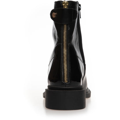 COPENHAGEN SHOES AS YOU SEE - PATENT TOE Laarzen 00010 BLACK W/PATENT TOE