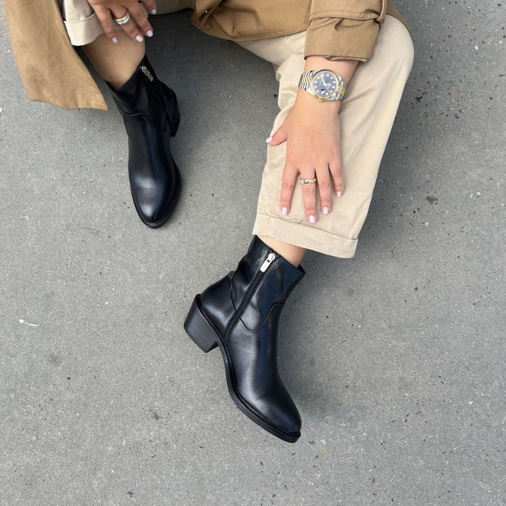 COPENHAGEN SHOES A BEAUTIFUL LIFE Laarzen 0003 BLACK