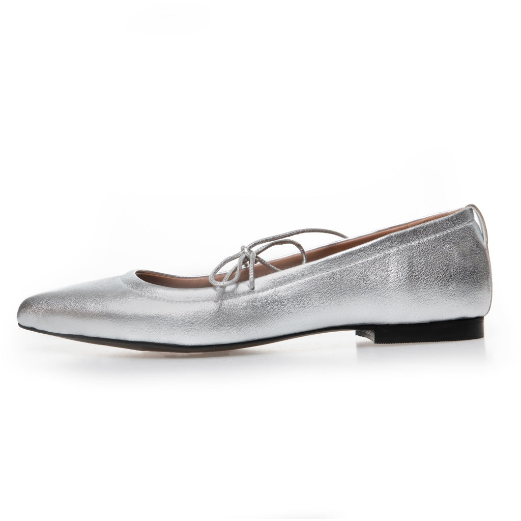 COPENHAGEN SHOES A BEAUTY Ballerinas 0050 SILVER