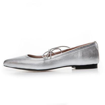 COPENHAGEN SHOES A BEAUTY Ballerinas 0050 SILVER