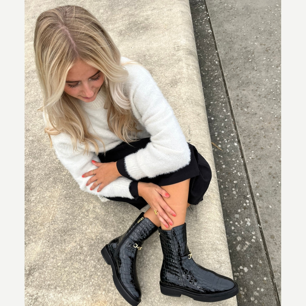 COPENHAGEN SHOES A MIRACLE BLACK Laarzen 0001 BLACK