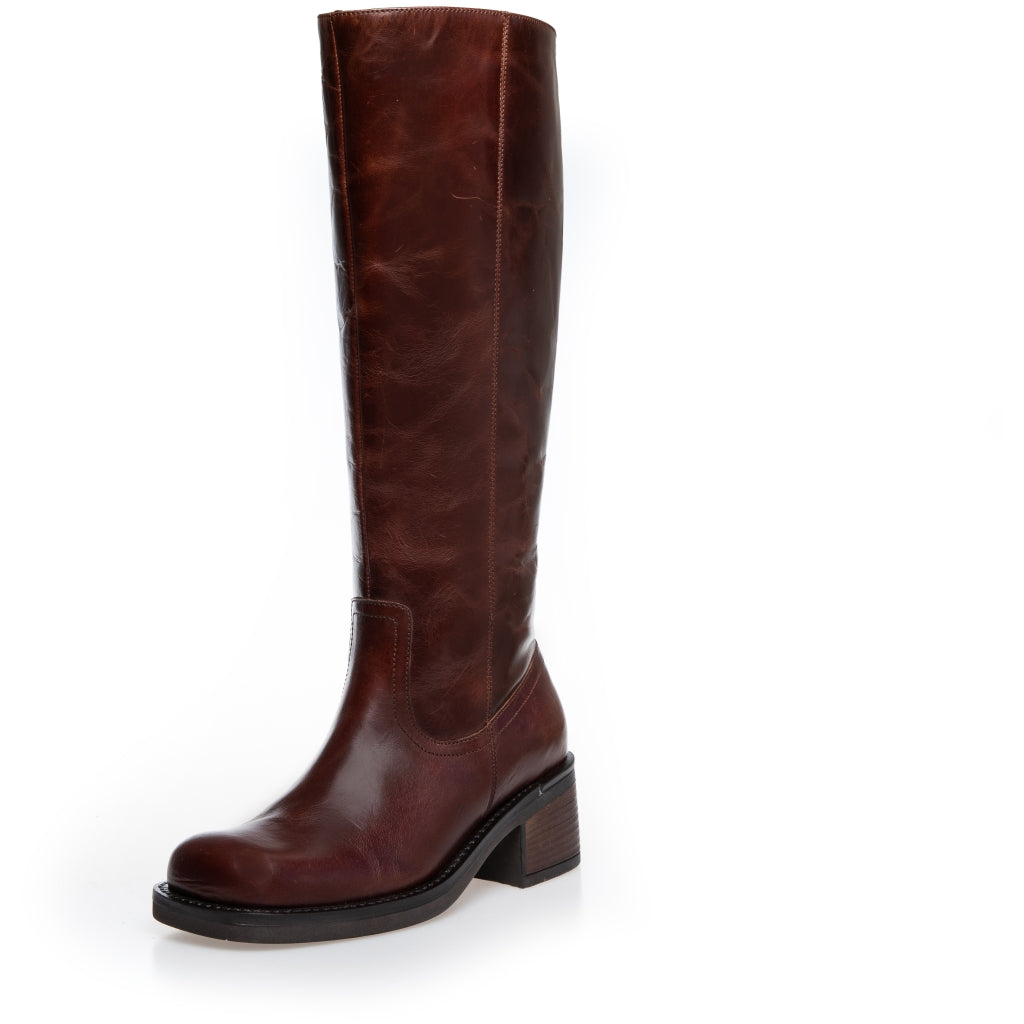 COPENHAGEN SHOES A REAL WOMAN'S WORLD Long boot 0012 BROWN