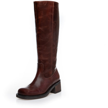 COPENHAGEN SHOES A REAL WOMAN'S WORLD Long boot 0012 BROWN