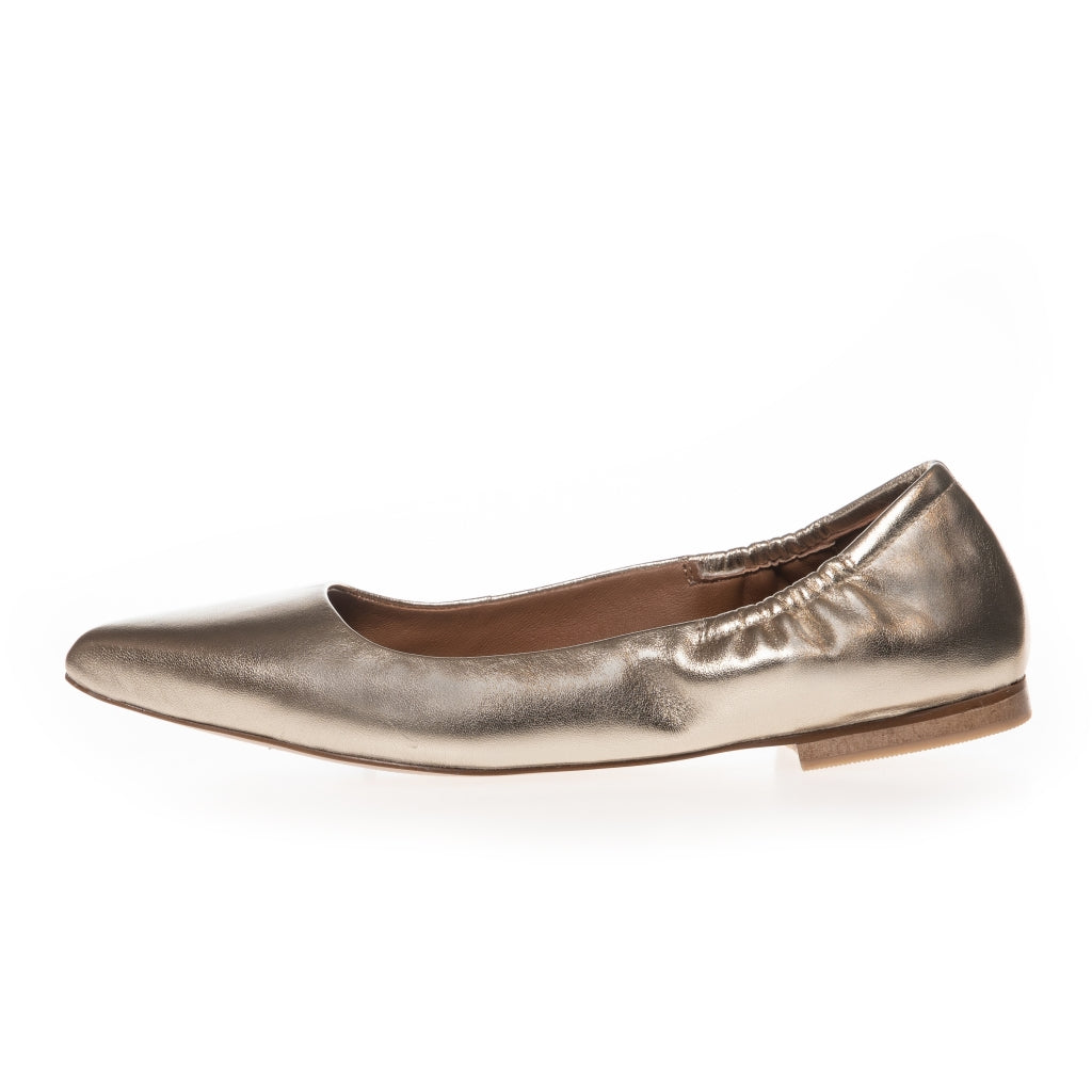 COPENHAGEN SHOES BALLERINA 23 Leather Ballerinas 005 Gold