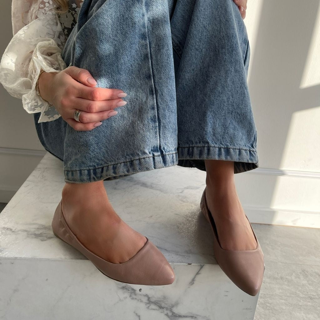 COPENHAGEN SHOES BALLERINA 23 Leather Ballerinas 088 Nude