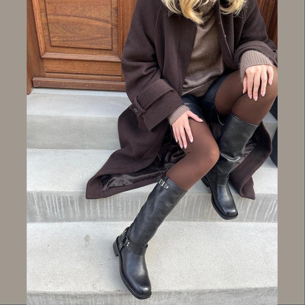 COPENHAGEN SHOES BE YOU AND MORE BLACK Long boot 0001 BLACK