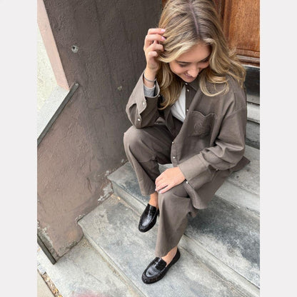 STORIES FROM THE ATELIER by COPENHAGENSHOES BE YOU PANTS PANTS 307 Earth