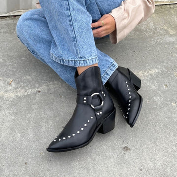 COPENHAGEN SHOES CAN I MOVE Laarzen 0001 BLACK
