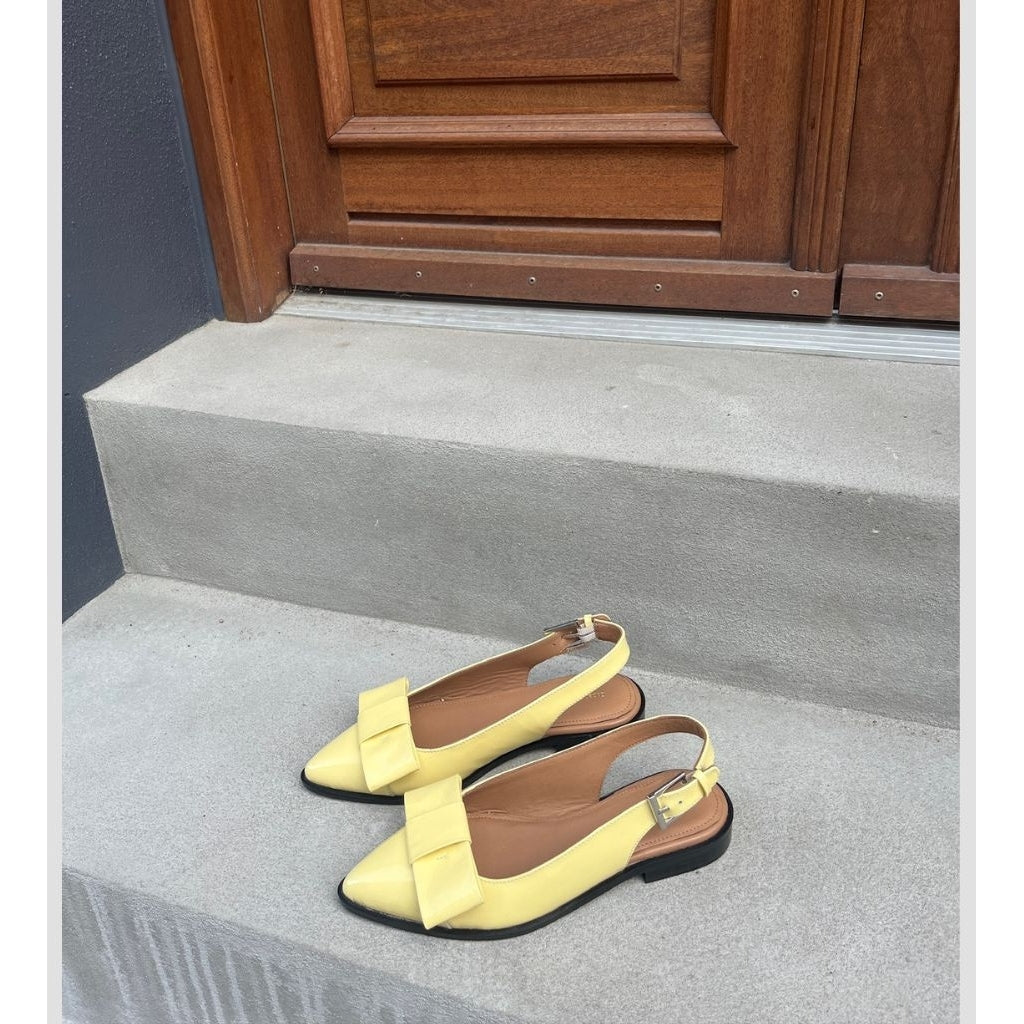 COPENHAGEN SHOES CITY WALK Ballerinas 0876 LIGHT YELLOW