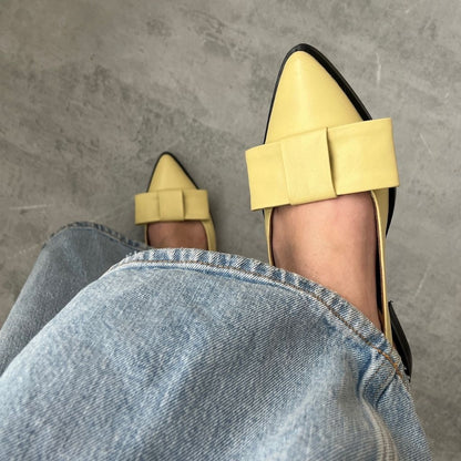 COPENHAGEN SHOES CITY WALK Ballerinas 0876 LIGHT YELLOW
