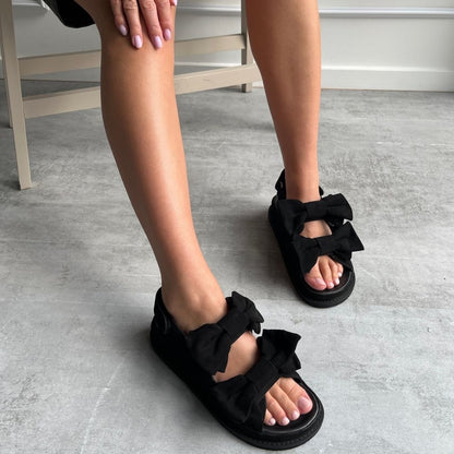COPENHAGEN SHOES COME TO ME SUEDE Sandalen 0001 BLACK