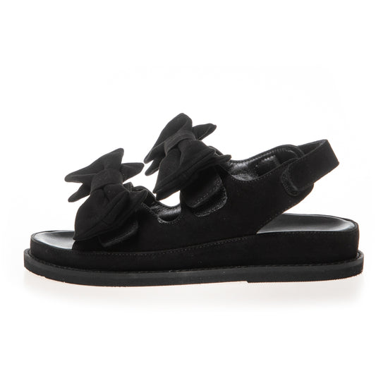 COPENHAGEN SHOES COME TO ME SUEDE Sandalen 0001 BLACK
