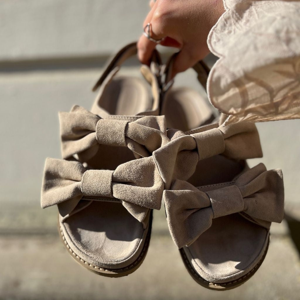 COPENHAGEN SHOES COME TO ME SUEDE Sandalen 0301 BISCUIT