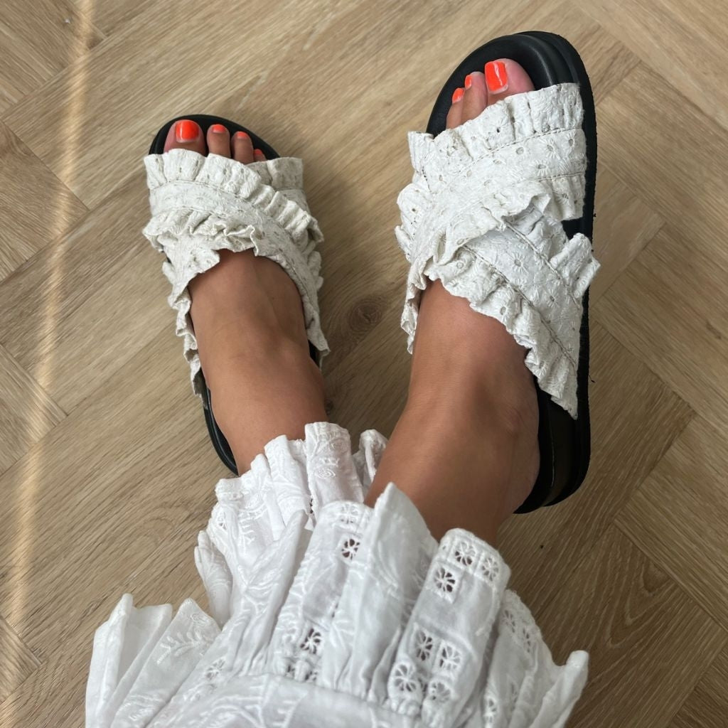 COPENHAGEN SHOES DAYSI Slippers 0061 WHITE!