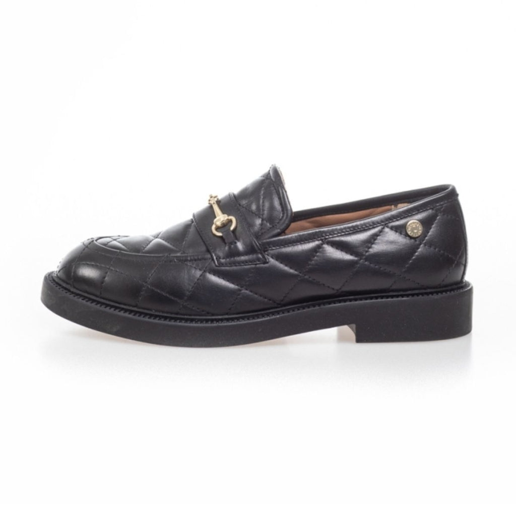 COPENHAGEN SHOES EMBRACE QUILTED 22 Loafers 001 Black