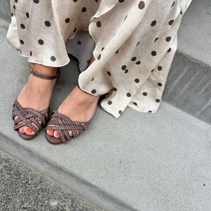 COPENHAGEN SHOES ENDLESS LOVE Sandalen 0012 BROWN