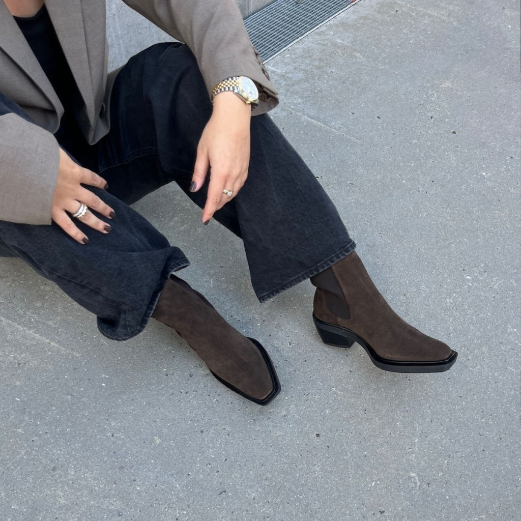 COPENHAGEN SHOES EVERYBODY Laarzen 847 Dark Brown