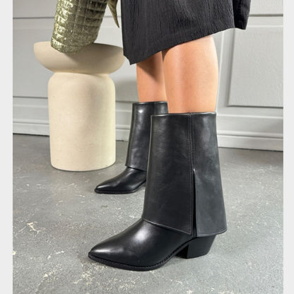 COPENHAGEN SHOES FALLING HIGH Laarzen 0001 BLACK