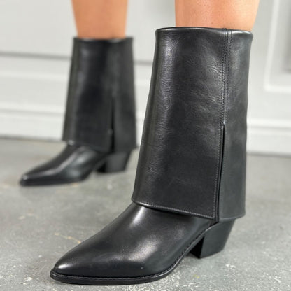 COPENHAGEN SHOES FALLING HIGH Laarzen 0001 BLACK
