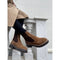 COPENHAGEN SHOES FALL 21 Suede Laarzen 112 Cognac