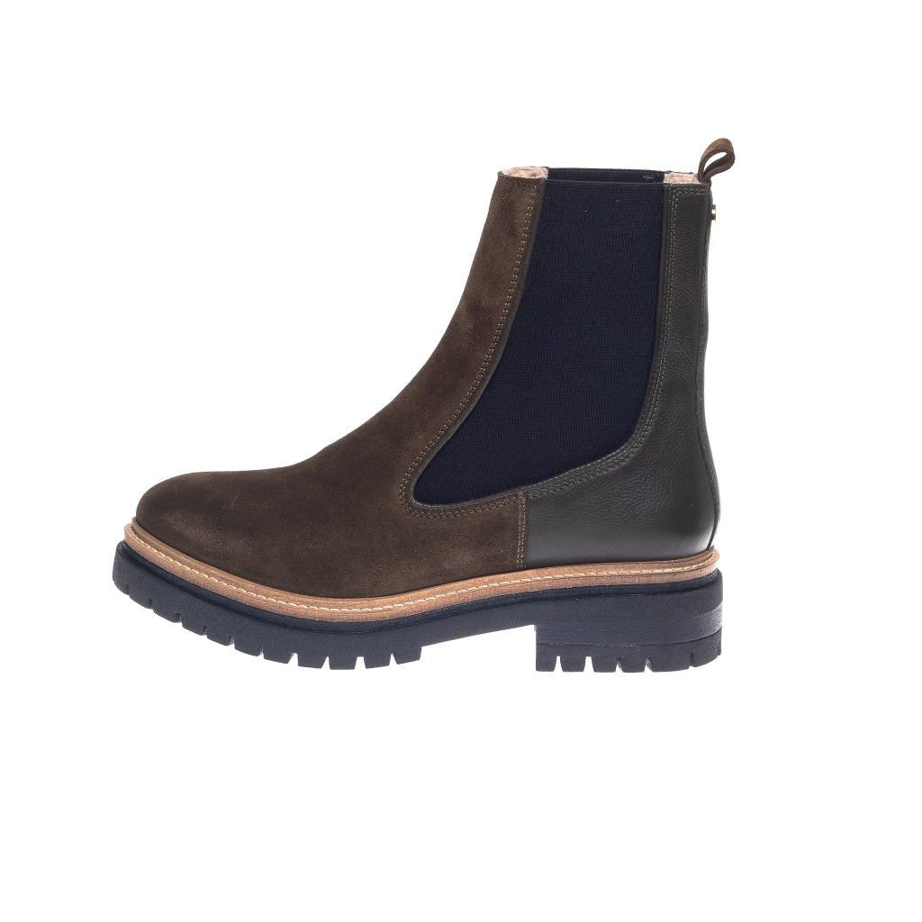 COPENHAGEN SHOES FALL 21 Suede Laarzen 099 Army