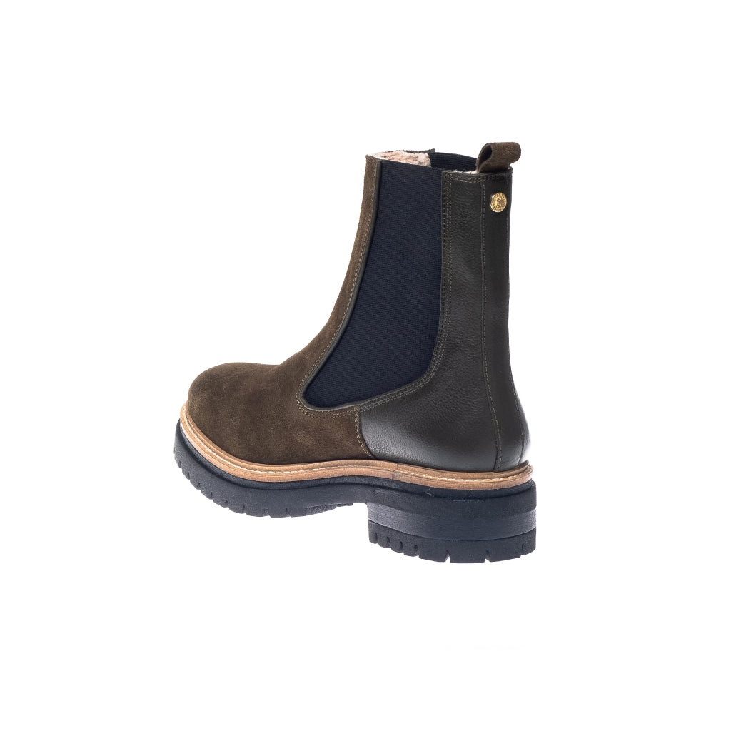 COPENHAGEN SHOES FALL 21 Suede Laarzen 099 Army