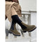 COPENHAGEN SHOES FALL 21 Suede Laarzen 099 Army