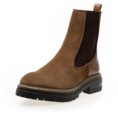 COPENHAGEN SHOES FALL 21 Suede Laarzen 112 Cognac