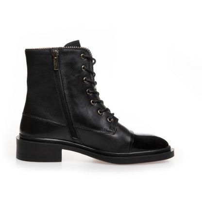 COPENHAGEN SHOES FASHION AND WALKING Laarzen 0011 BLACK PATENT