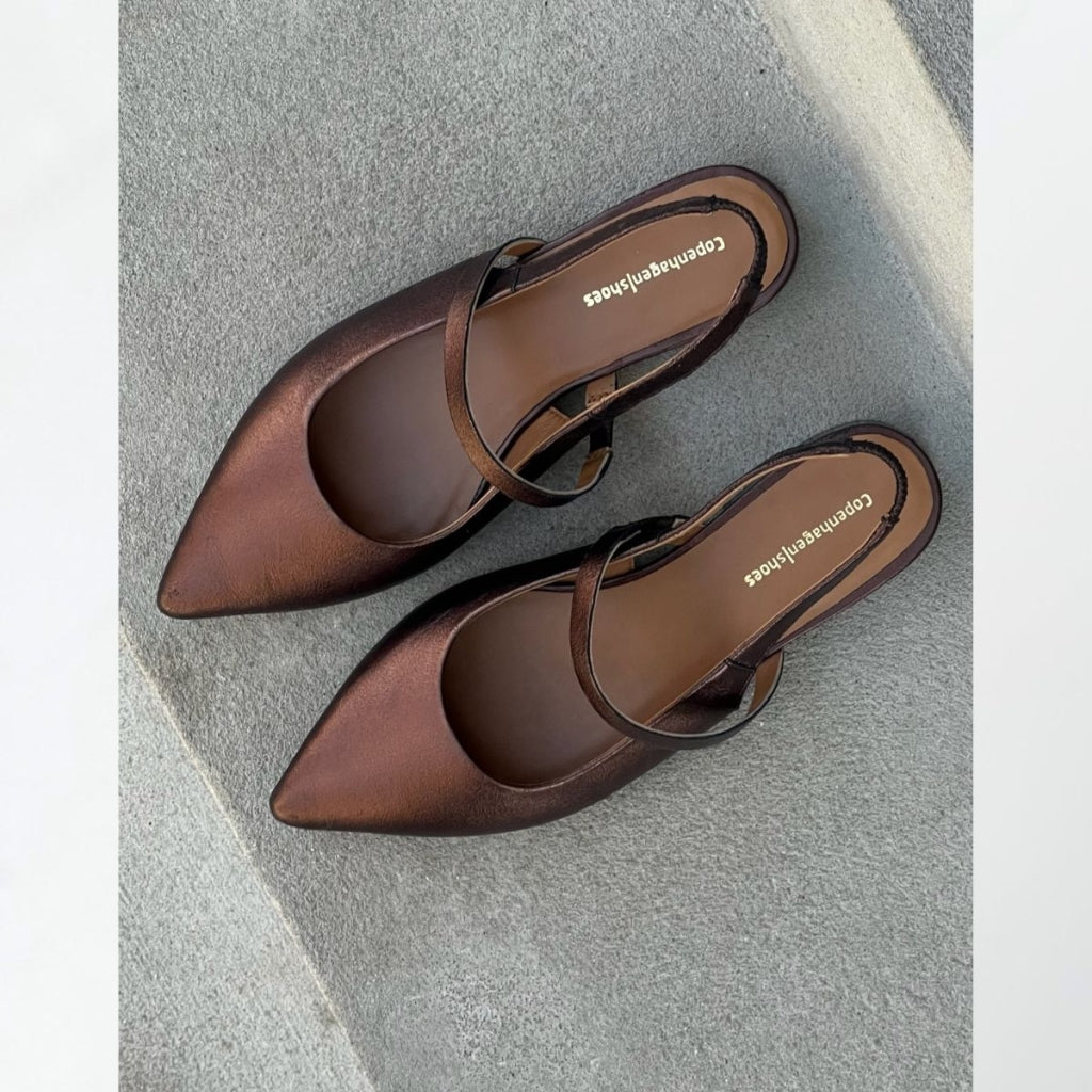 COPENHAGEN SHOES FEEL FREE BRONZE Ballerinas 0052 BRONZE