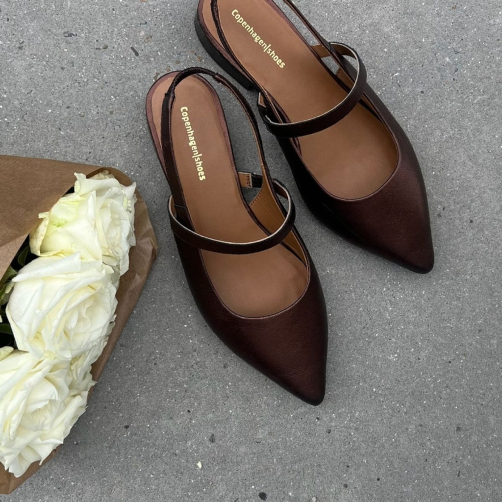 COPENHAGEN SHOES FEEL FREE BRONZE Ballerinas 0052 BRONZE