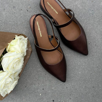 COPENHAGEN SHOES FEEL FREE BRONZE Ballerinas 0052 BRONZE