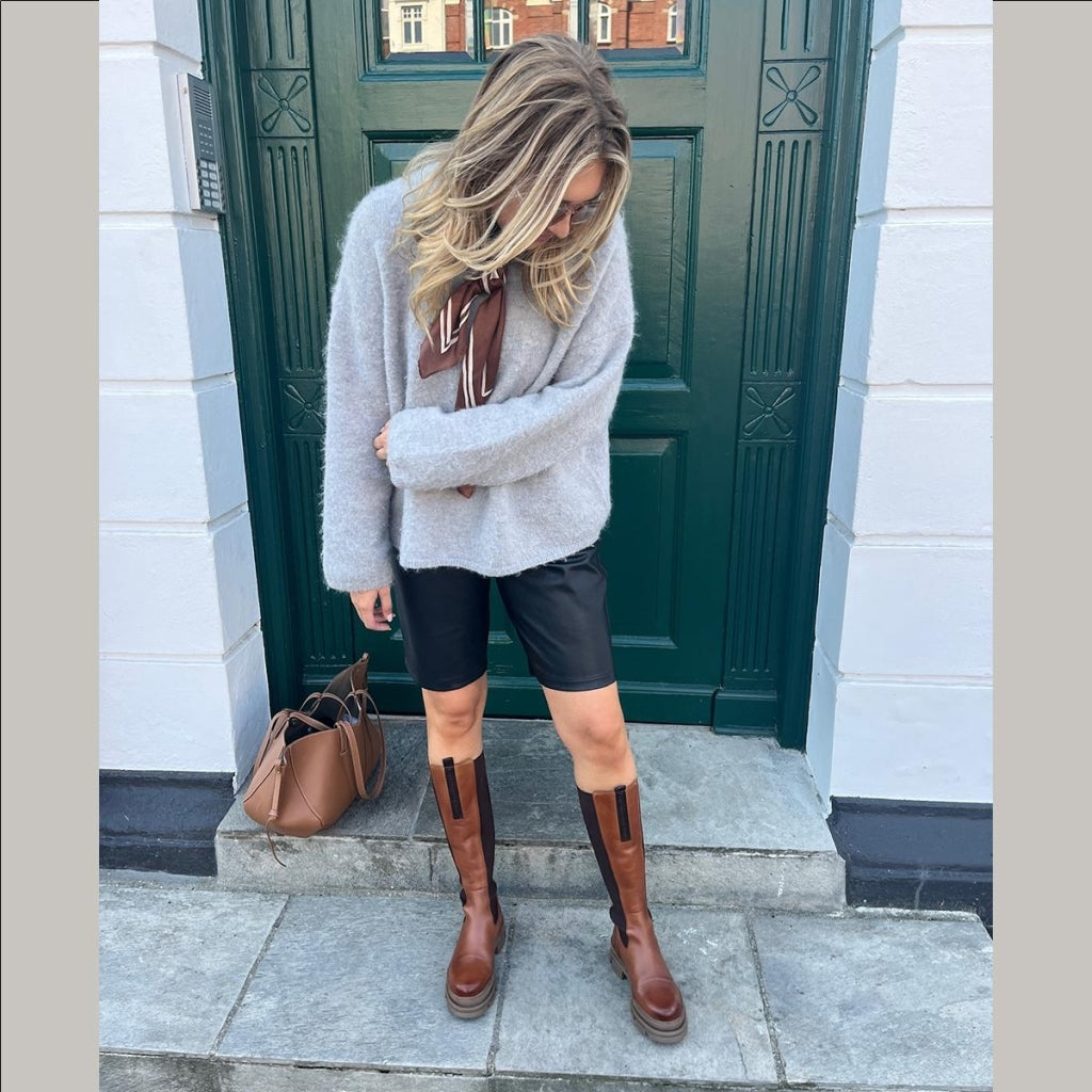 COPENHAGEN SHOES FOLLOW ME Long boot 0241 COGNAC