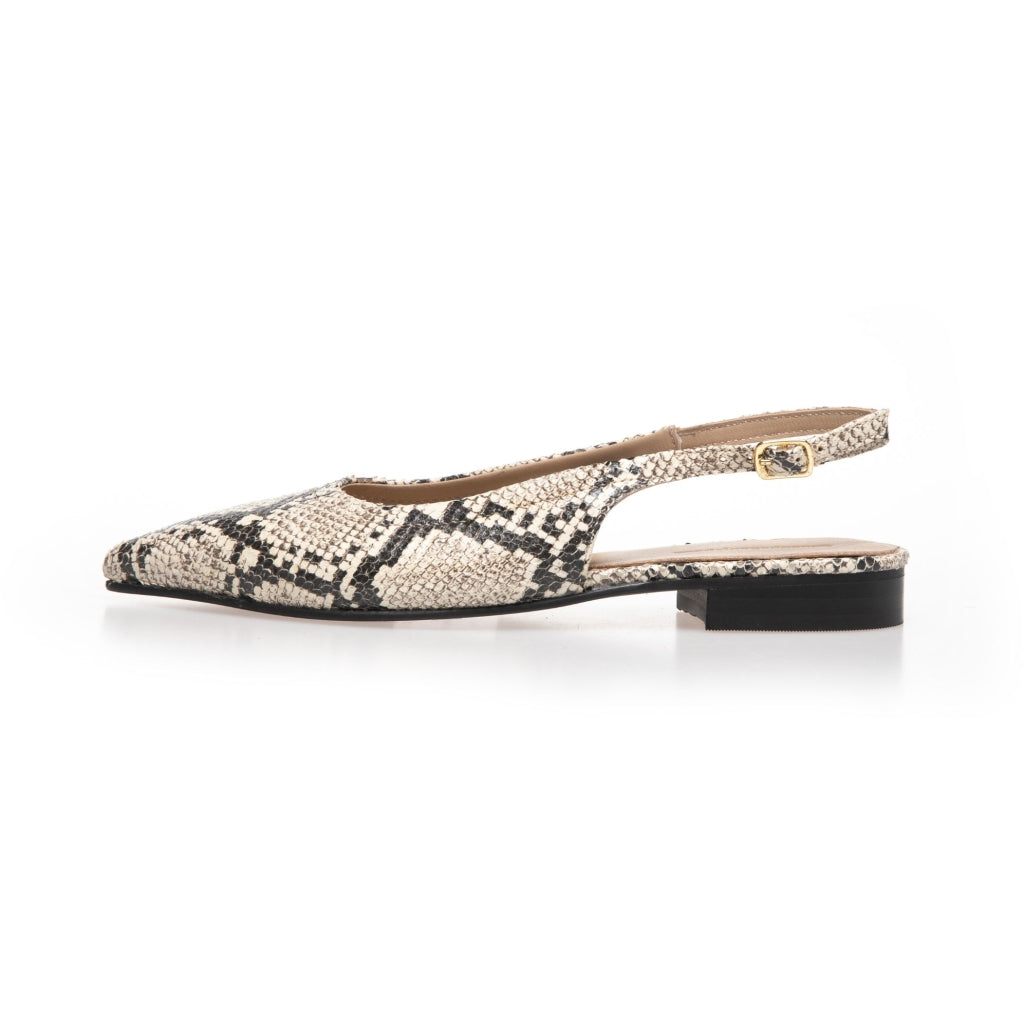 COPENHAGEN SHOES FOREVER AND EVER Ballerinas 500 BLACK/CREAM