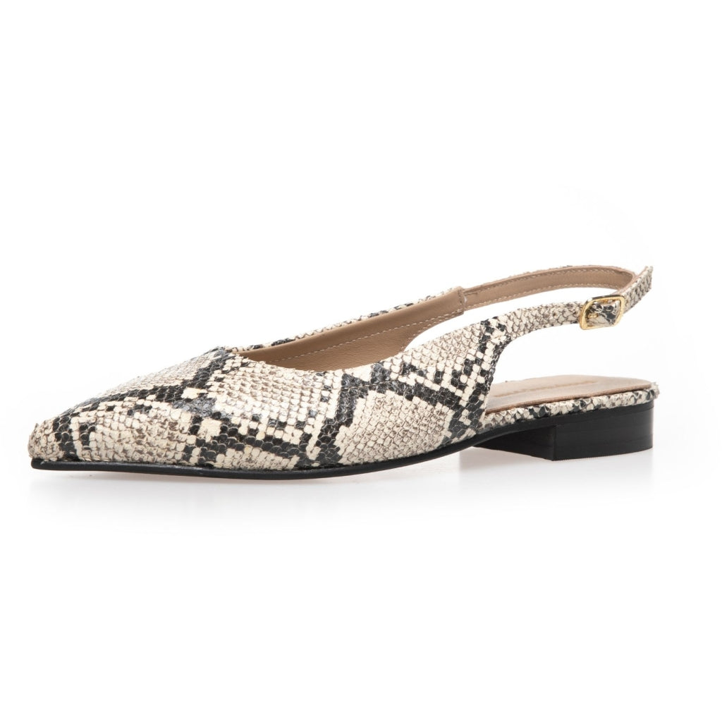 COPENHAGEN SHOES FOREVER AND EVER Ballerinas 500 BLACK/CREAM