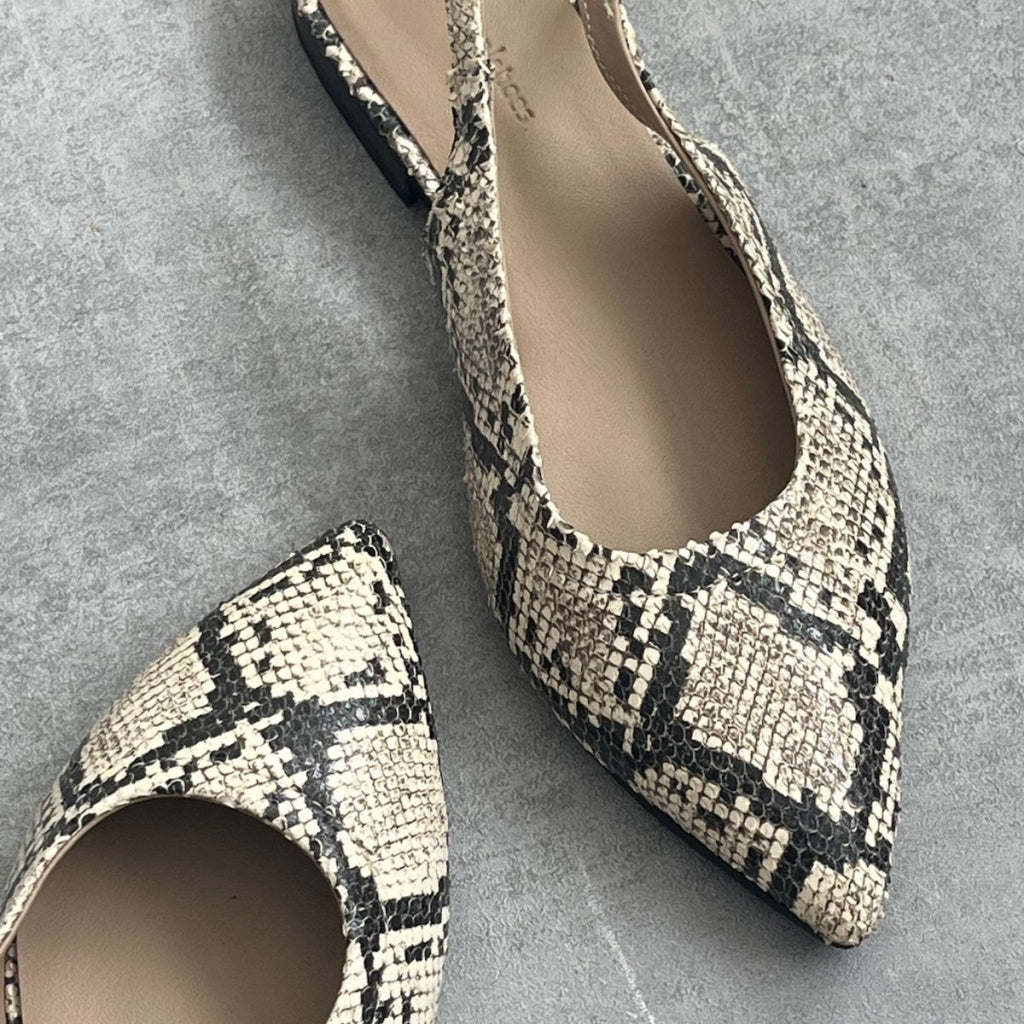 COPENHAGEN SHOES FOREVER AND EVER Ballerinas 500 BLACK/CREAM