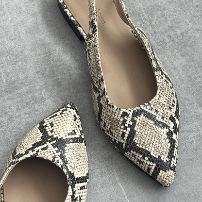 COPENHAGEN SHOES FOREVER AND EVER Ballerinas 500 BLACK/CREAM