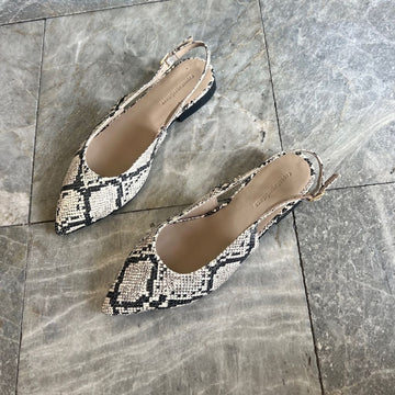 COPENHAGEN SHOES FOREVER AND EVER Ballerinas 500 BLACK/CREAM