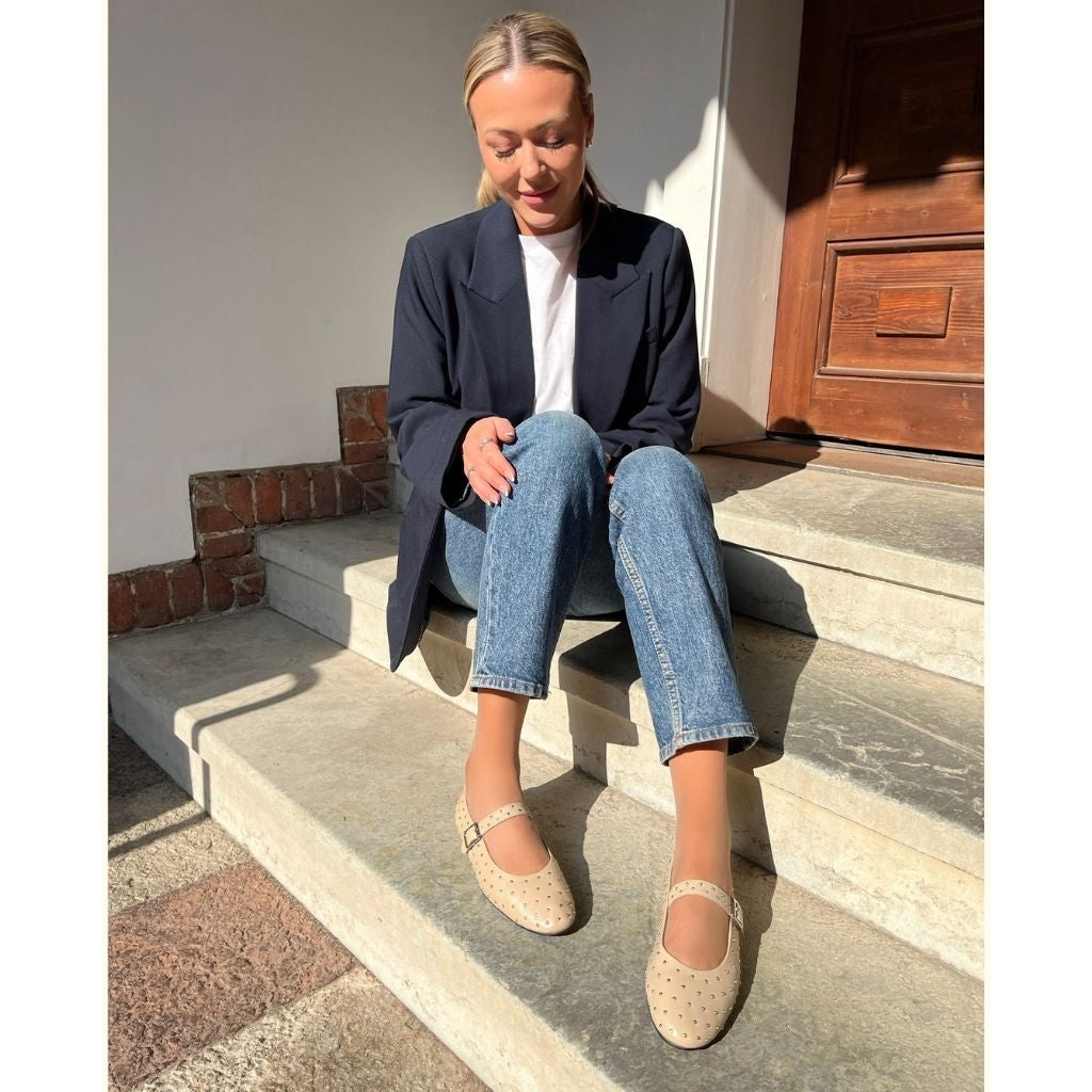 COPENHAGEN SHOES FOREVER LOVE Ballerinas 0002 BEIGE
