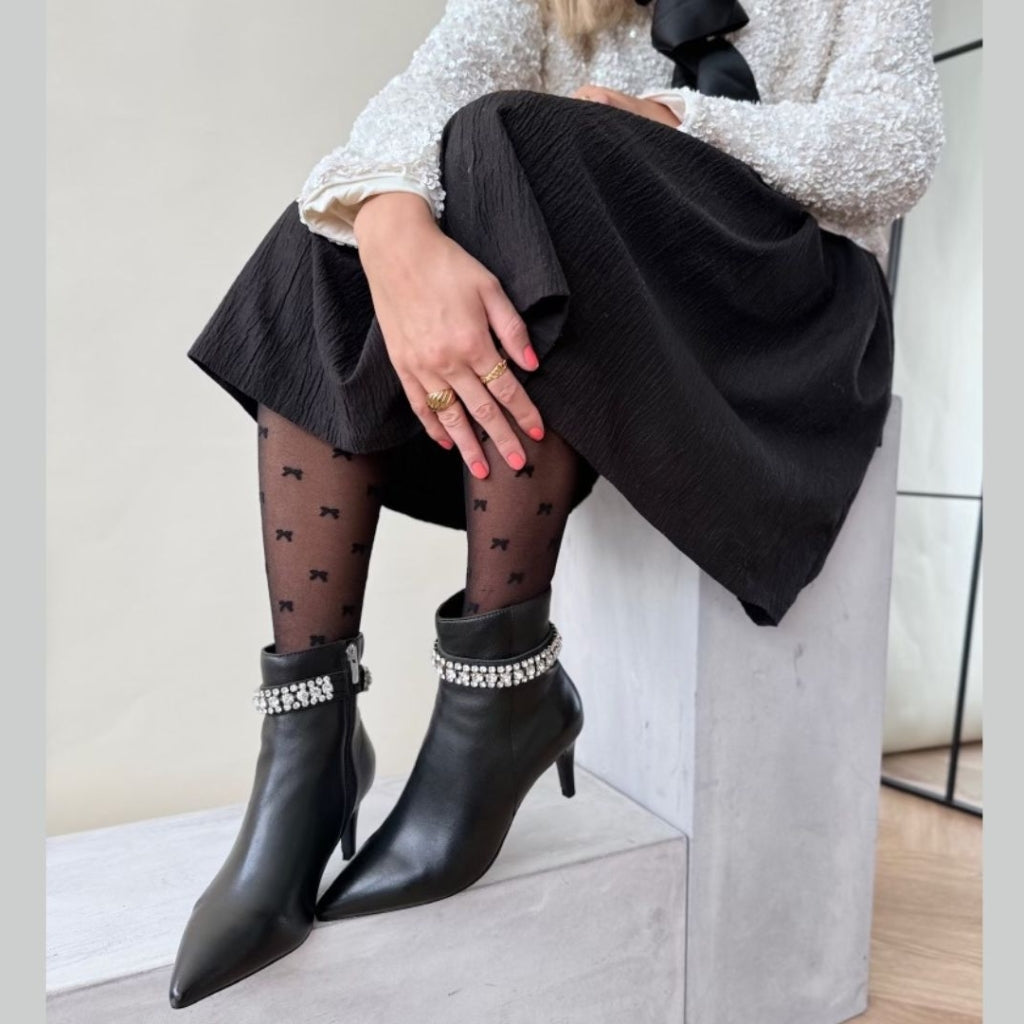 COPENHAGEN SHOES GIRLS AND DIAMONDS - Copenhagenshoes by Josefine Valentin Laarzen 0001 BLACK