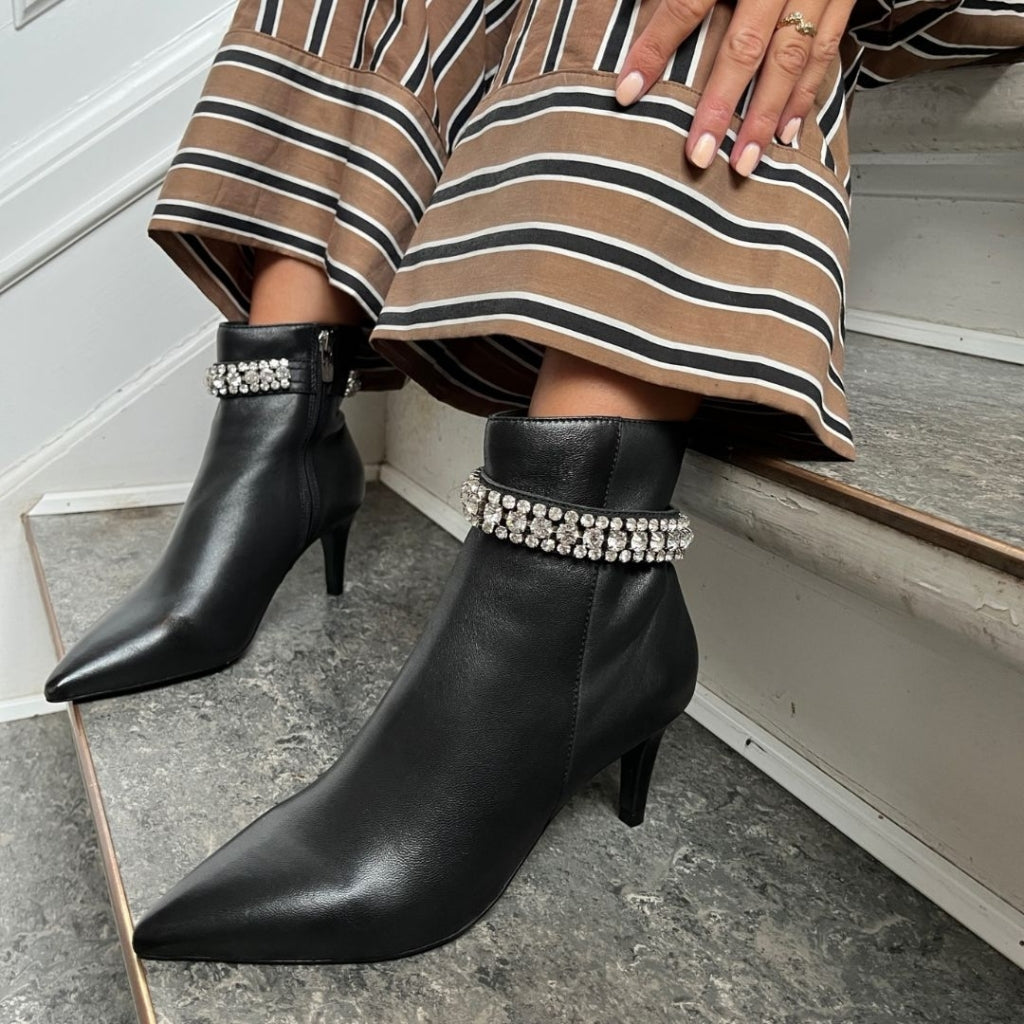 COPENHAGEN SHOES GIRLS AND DIAMONDS - Copenhagenshoes by Josefine Valentin Laarzen 0001 BLACK