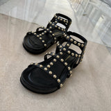COPENHAGEN SHOES GLORIE NIGHT Sandal 0001 BLACK