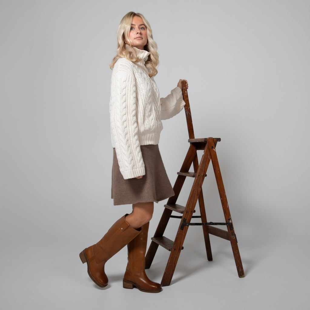 COPENHAGEN SHOES GLORY Long boot 125 TAN