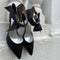 COPENHAGEN SHOES GOING OUT Leather Heels 0001 BLACK